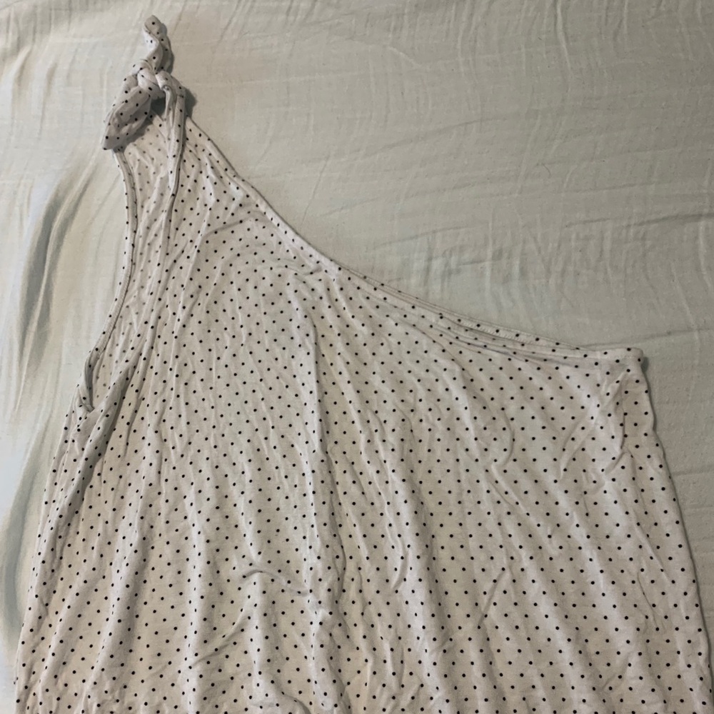 One shoulder tank top